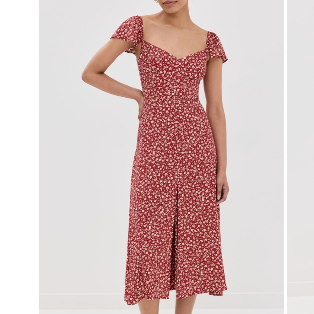 Reformation Baxley Dress - Last Tango EUC